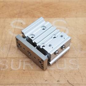 Mgpm16-10z Smc Compact Guided Cylinder 16mm Bore 10mm Stroke - Used