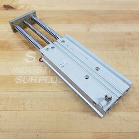 Mgpm25-150a Smc Pneumatic Compact Guide Cylinder 25mm Bore 150mm Stroke - Used
