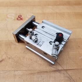 Mgpm25-25-hl-a93 Smc Compact Guide Cylinder 25mm Bore - Used