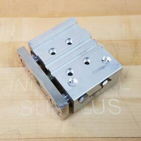 Mgpm25tf-25 Smc Pneumatic Compact Guide Cylinder 25mm Mgp Slide Bearing - Used