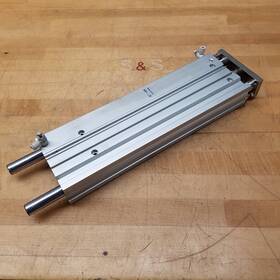 Mgpm40-350-a93 Smc Compact Guide Pneumatic Cylinder - Used