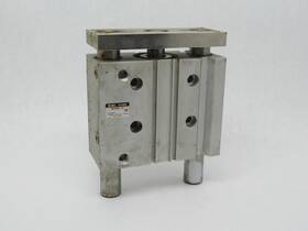 Mgpm50-75 Smc Compact Guide Cylinder 50mm Bore 75mm Stroke 1.0 Mpa Rust Used