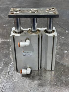 Smc Mgql32-75-xc18 Double-acting Double-rod Air Cylinder 32mm 75mm 145psi