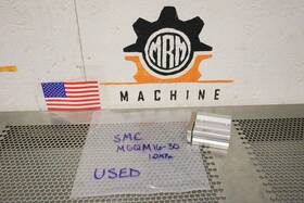 Mgqm16-30 Smc 1.0mpa Compact Guide Cylinder Used With Warranty