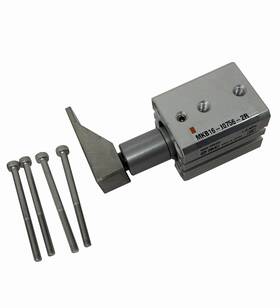 Smc Mkb16-10r2 Compact Pneumatic Rotary Clamp Cylinder Right Hand