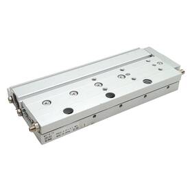 0.15-0.7mpa Smc Mxf16-75 Precision Guided Cylinder 16mm Bore 75mm Stroke M5
