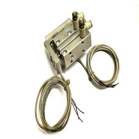 Mxh10-20 Smc High Rigidity Compact Guide Slide Table With 2 D-f9pv Switches