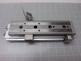 Mxq16-100csp Smc Pneumatic Cylinder Slider Table T48666
