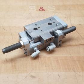 Mxq20-30b Smc Cylinder Slide Table 0.7mpa - Used