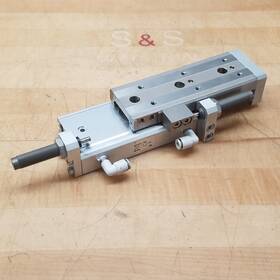 Mxq20-75b Smc Cylinder Slide Table 20mm Bore 0.7mpa - Used