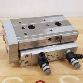 Mxq20l-20 Smc Guided Cylinder Slide Table 20mm Bore Storke - Used