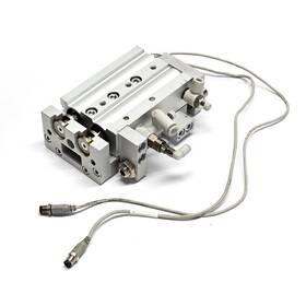 Mxs20-50a Smc Air Cylinder Crossed Roller Linear Guide Slide Table 50mm Stroke
