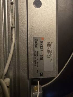 Mxs25-100a-x12 Smc Mxs25-100 Guided Slide Cylinder 25mm 100mm 0.7mpa