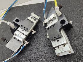 Mxw8-25b Smc Lot Of - 2 Linear Slide Guide Cylinder