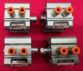 Nc2wa20-uia9904 Smc Compact Pneumatic Cylinder Selling As Ft1 Lotft - See Pictures