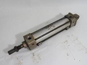 Nca1c150-0600-x2us Smc Pneumatic Cylinder 1.5 Inch Bore 6 Stroke Dmg Label Used
