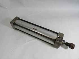 Nca1c325-1300-x2us Smc Pneumatic Cylinder 3.25 Inch Bore 13 Stroke Rust Used