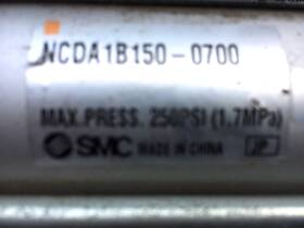 Smcncda1b150-0700 Smc Ncda1b150-0700 Double Acting Pneumatic Cylinder 1-1/2in 7in 250psi
