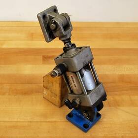 Ncda1b200-0100 Smc 2 Inch Bore 1 Stroke Pneumatic Cylinder - Used