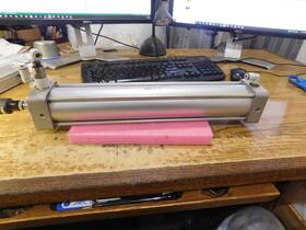 Ncda1b250-1400 Smc Model Cylinder With Nj07 Floating Joine