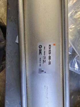Ncda1b325-0600-xb5 Smc Tie-rod Cylinder 3.25 Inch Bore 6 Stroke Double-acting