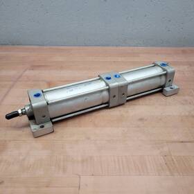 Ncda1s250-xc11-duq0072 Smc Cylinder Side Lug Mount 2.5 Inch Bore - Used
