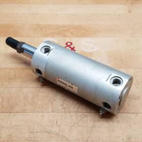 Ncdgba50-0200 Smc Pneumatic Cylinder 2 Inch Bore Stroke 145 Psi 1.0mpa - Used