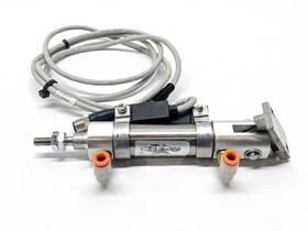 Ncdj2d16-100-h7a2sapc Smc Pneumatic Cylinder With Auto Switch 5/8 Inch Bore 1 Stroke