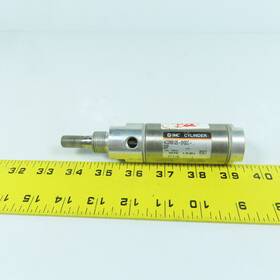 Ncdmb125-0100c-g5p Smc Double Acting Stainless Air Cylinder 1-1/4 Inch Bore 1 Stroke
