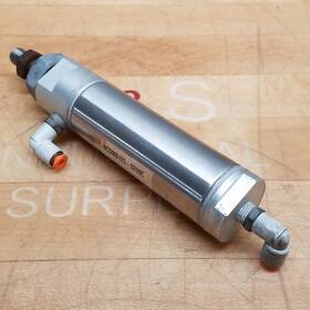 Ncdmb125-0200c Smc Pneumatic Cylinder 2 Inch Stroke 1-1/4 Bore 250 Psi - Used