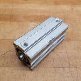 Ncdq2a50-100d Smc Compact Cylinder 145psi 50mm Bore X 100mm Stroke - Used