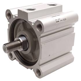 Smc Ncdq2a80-25dmz Compact Cylinder 80mm Bore 25mm Stroke 145psi 3/8in Npt