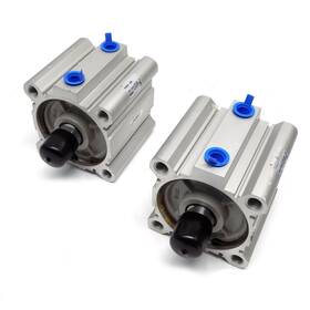 Ncdq2a80-40dmz Smc Lot Of 2 25mm Bore 60mm Stroke Pneumatic Cylinder Ncdq2a80-40dmz Smc Lot Of 2 25mm Bore 60mm Stroke Pneumatic Cylinder