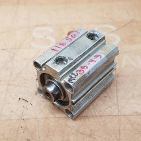 Ncdq2b32-25dz Smc Pneumatic Cylinder 1.0 Mpa Max 32mm Bore 25mm Stroke - Used
