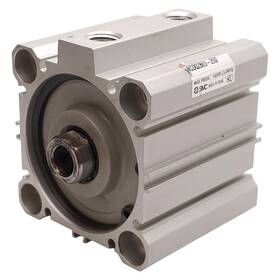 Ncdq2b63-25d Smc Compact Cylinder 63mm Bore 25mm Stroke 145psi 1/4in Npt