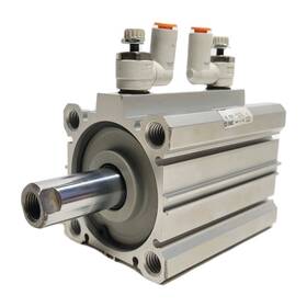 Ncdq2wf63-50d Smc Compact Cylinder 2 Inch Stroke 2-1/ Bore 145 Psi