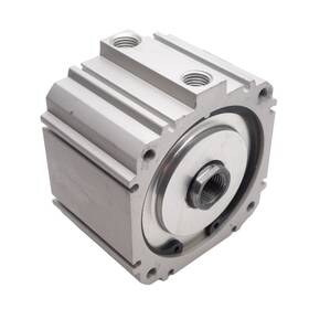 Ncdq8a300-037c Smc Compact Cylinder 3in Bore 3/8in Stroke 200psi 1/4in Npt
