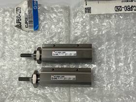 Ncjpb10-125d Smc Ncjpb10125d Lot Of 2 Pneumatic Cylinder 1.25 Inch Stroke 10-32unf 100psi Nice