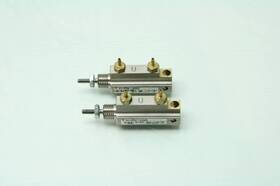 Ncjpd6-025d Smc 2 Double Acting Single Rod Cylinders 1/4 Inch Stroke And Bore