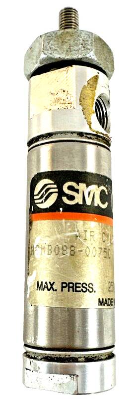 Ncmb088-0075c Smc Round Body Cylinder Used Oo