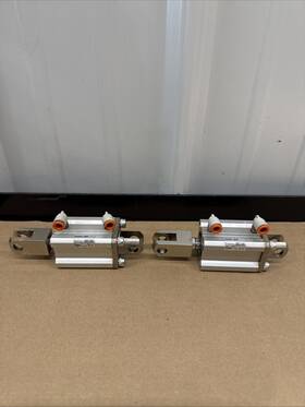 Ncq2a25-35dm Smc Lot Of 2- Compact Pneumatic Cylinder 25mm Bore 35mm Stroke