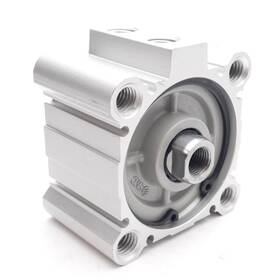 Ncq2a63-15dz Smc Compact Cylinder 63mm Bore 15mm Stroke 145psi Npt1/4 Ports