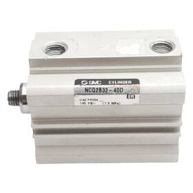 Ncq2b32-40d Smc Compact Cylinder 34mm Bore 40mm Stroke 145psi 1/8in Npt