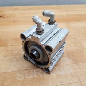 Ncq2b63-35dc Smc Pneumatic Cylinder 63mm Bore 35mm Stroke - Used
