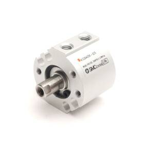Ncq8a056-025 Smc Compact Cylinder Stroke 1/4 Inch Bore 9/16 Ports 10-32