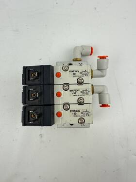 Nvkf334v-5d Smc X 3 Solenoid Valve
