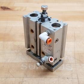 Mgpm25n-50a-xc9 Smc Pneumatics Guided Slide Pneumatic Cylinder 2 Inch Stroke 5/8 Bore - Used