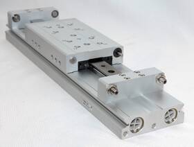 Mxw25-200b Smc Pneumatics 1 Mxw25-200 Guided Cylinder Dual 25 Mm Pistons 200 Stroke