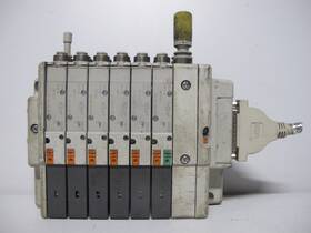 Sq2130-5d1-c6 Smc Lot Of 6 X Solenoid Valve Assembly Sq21305d1c6 Single Plug In