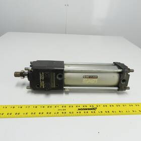 T-cdlabn80-175-e-j59wl-xn Smc Double Acting Pneumatic Cylinder With Lock 175mm S